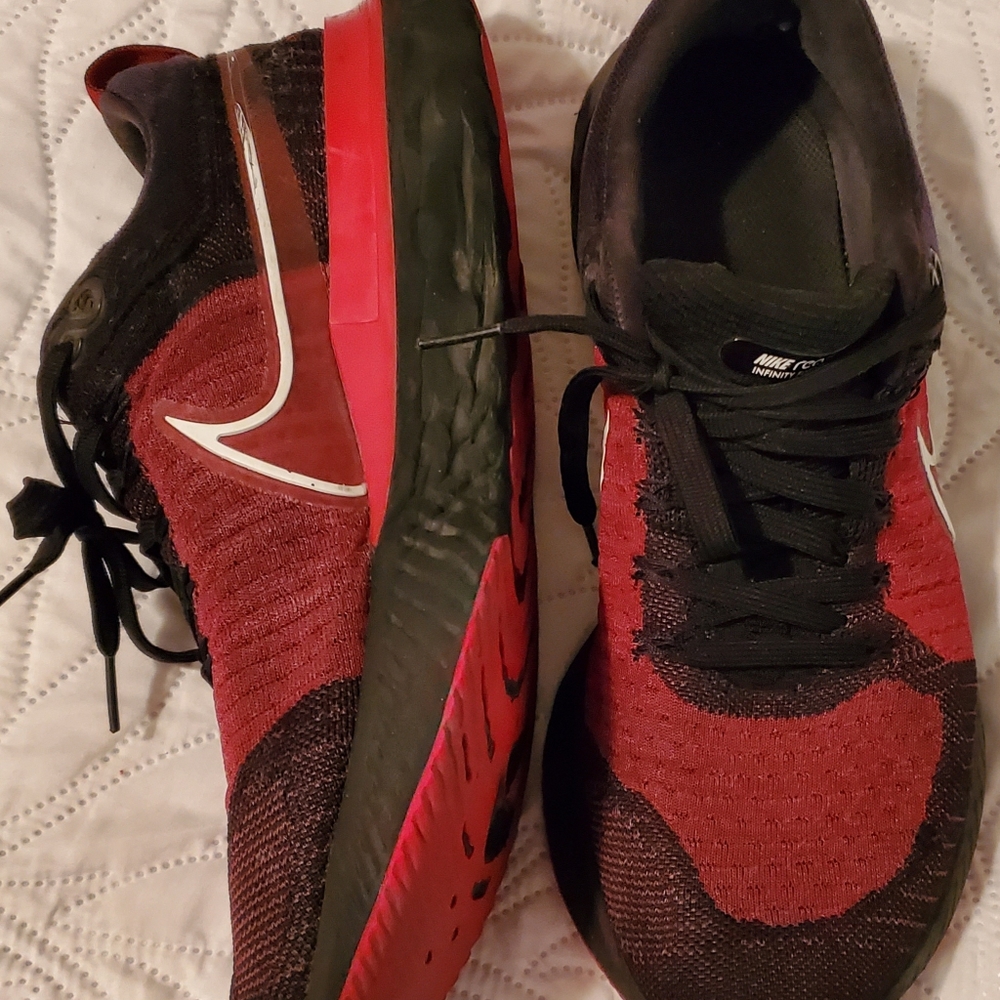 Nike React Infinity Run Fly Knit 2, Size 11.5, Re… - image 3